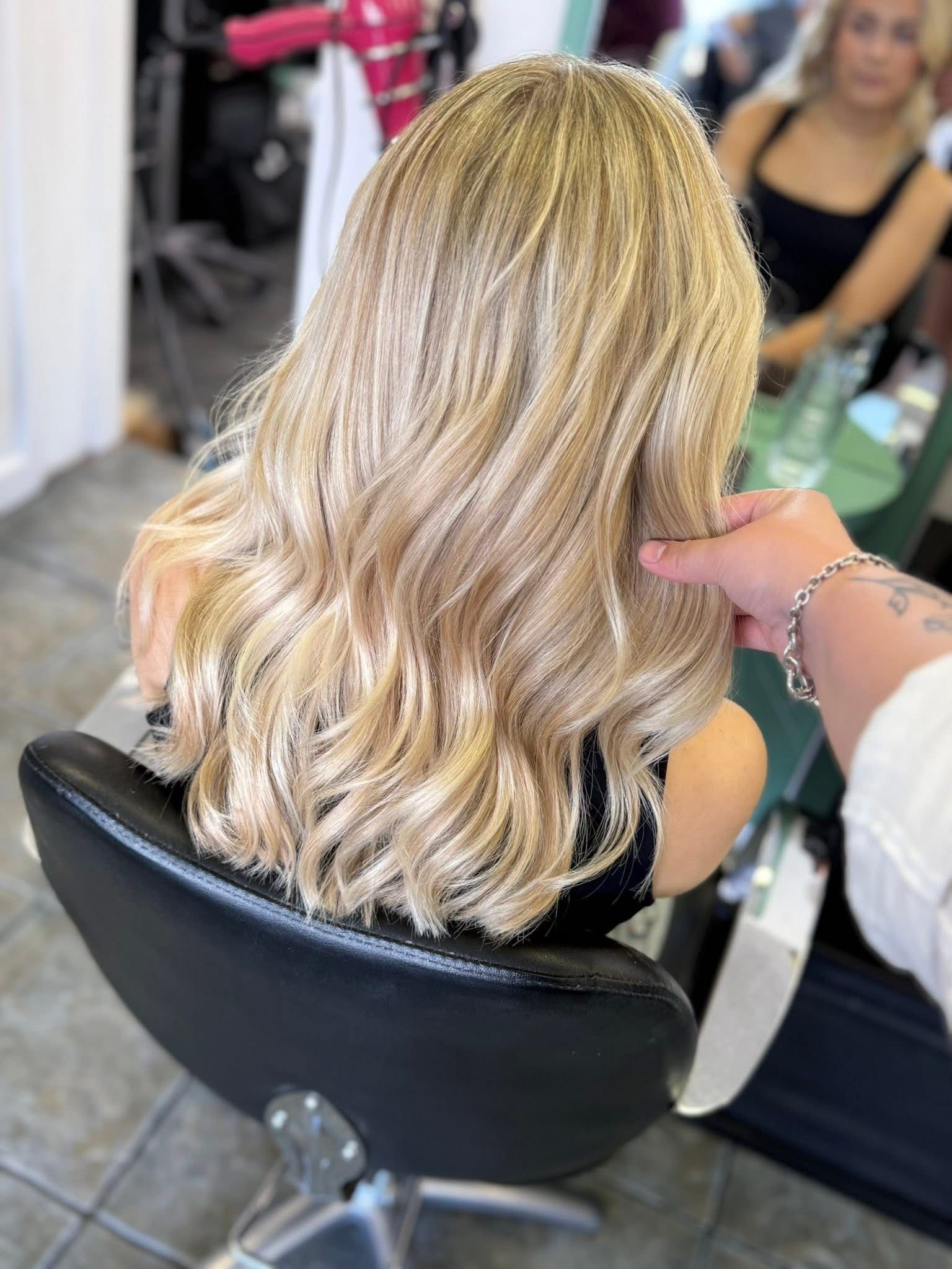 Colour and styling at The Hair Shop Ashford