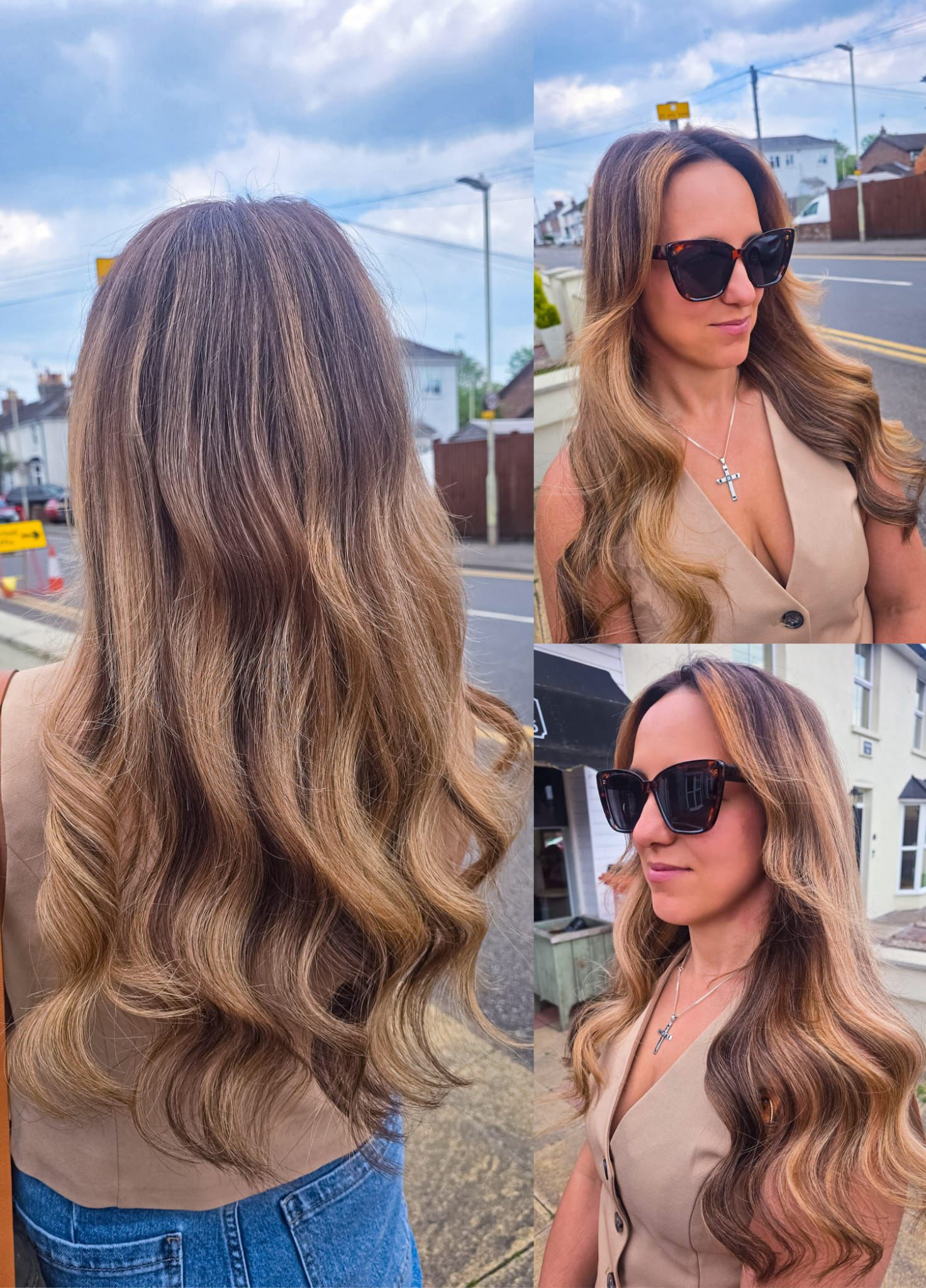 Extensions, cut and colour at The Hair Shop Ashford